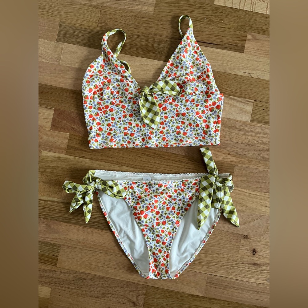 Aerie Strawberry-print Bikini
